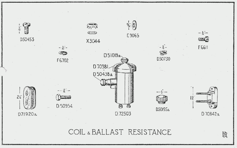 Phantom II Ignition Coil and Ballast Resistance